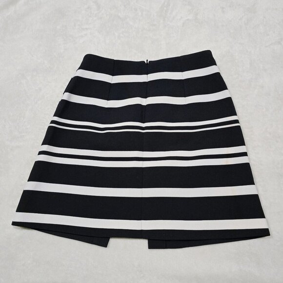 Finders Keepers Striped A-Line Skirt – Black/White, Y2K Minimalist – Sz S NWOT - Picture 4 of 9